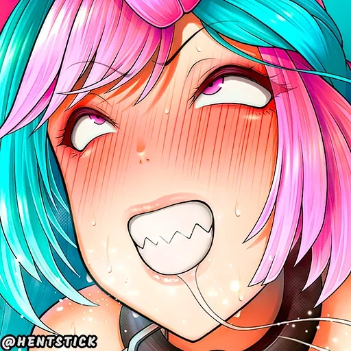 Ahegao Hentai @hentstick