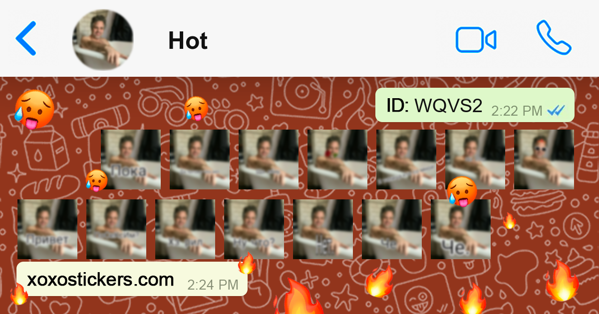Hot Text Status Sticker 🥵Hot🥵 | Adult phrase stickers for WhatsApp 18+ | XOXO Stickers