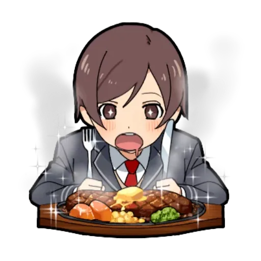 Food porn boy