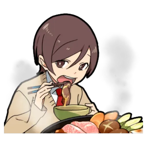 Food porn boy