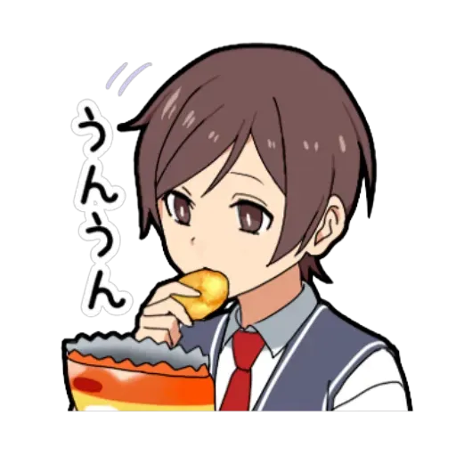 Food porn boy