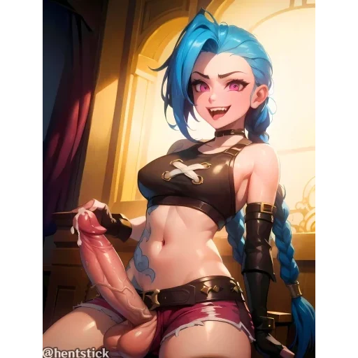 JINX(league_of_legends) @hentstick