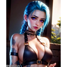 JINX(league_of_legends) @hentstick