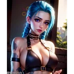 JINX(league_of_legends) @hentstick