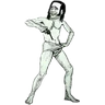 Cartoonish but sex